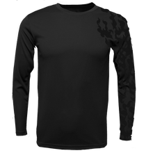 Load image into Gallery viewer, Black light reflective dri-fit long sleeve curse mark shirt
