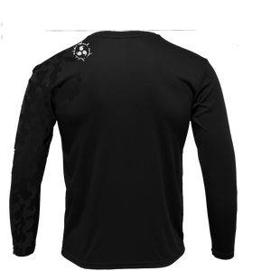 Black light reflective dri-fit long sleeve curse mark shirt