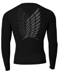 Reflective AOT compression long sleeve